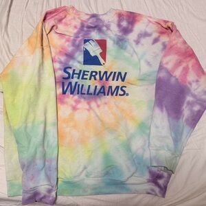 Sherwin Williams Tie-Dye Sweatshirt